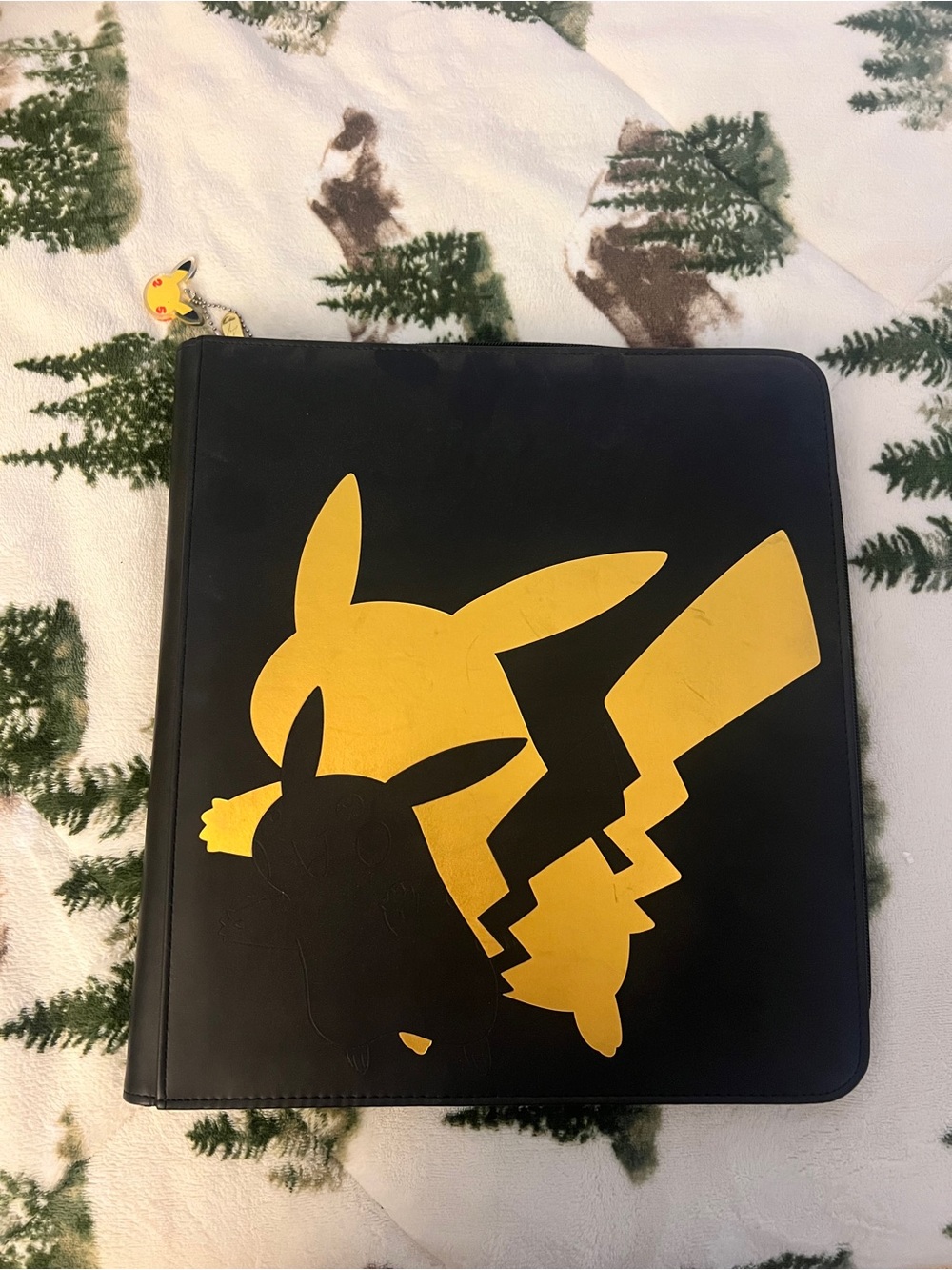 Pokemon Pikachu Card Binder TCG 12 pocket UltraPro
